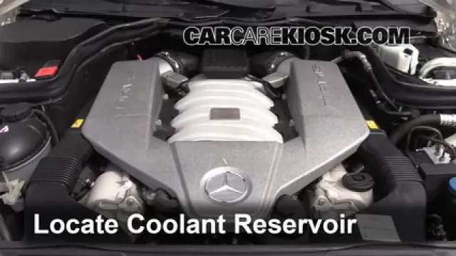 2010 Mercedes-Benz C63 AMG 6.3L V8 Antigel (Liquide de Refroidissement) Rincer Antigel